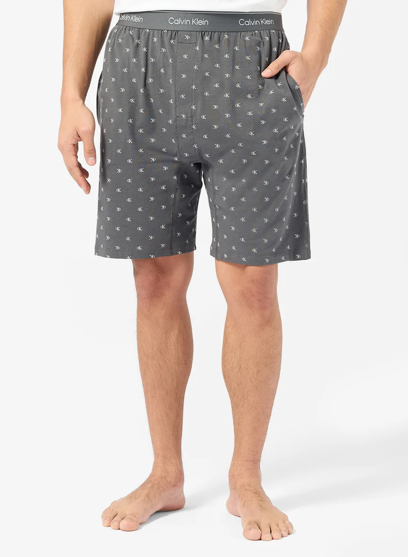 CALVIN KLEIN  Shorts Pyjama Set - Icon Cotton for Men | Best Price UAE
